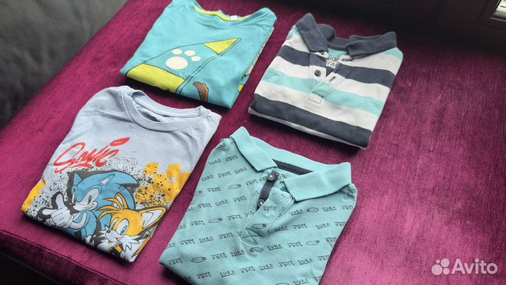Одежда пакетом на мальчика 110