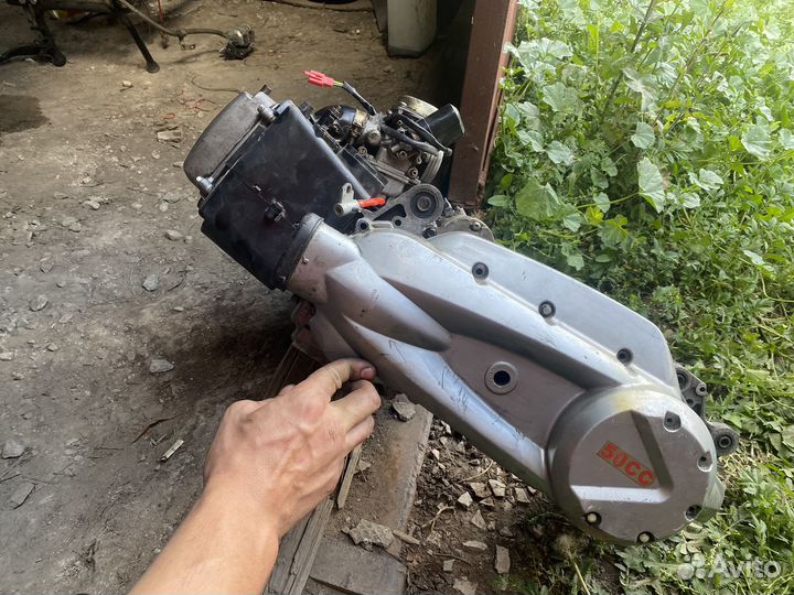 Двигатель 157qmj на скутер