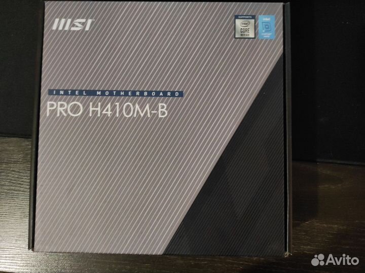 Материнская плата msi pro H410M-B