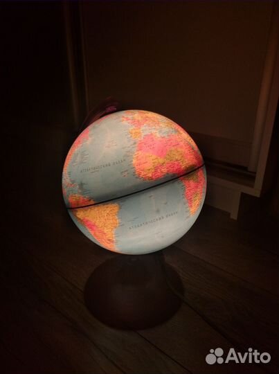 Глобус-ночник