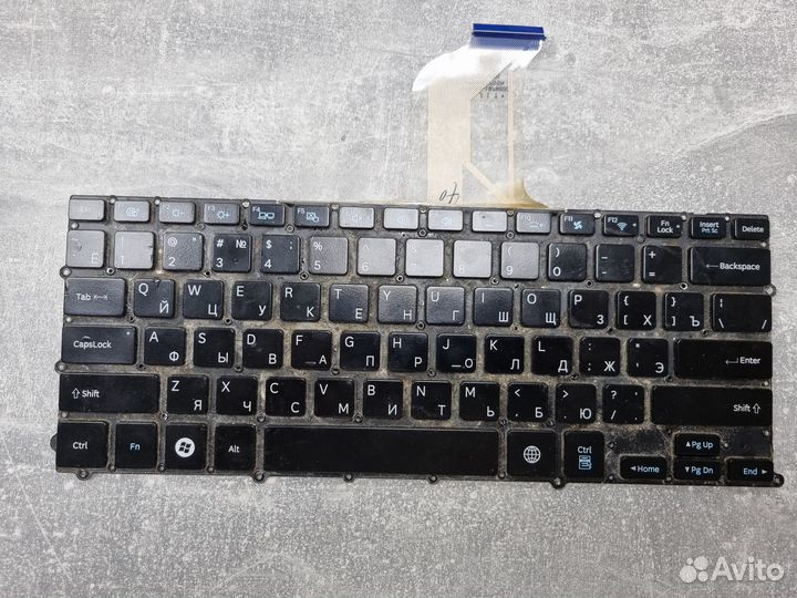 Клавиатура Samsung NP900X3C не рабочая