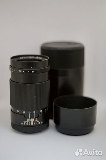 Объектив Юпитер 37А 3,5/135 + адаптер на Canon
