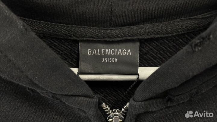 Зип худи balenciaga