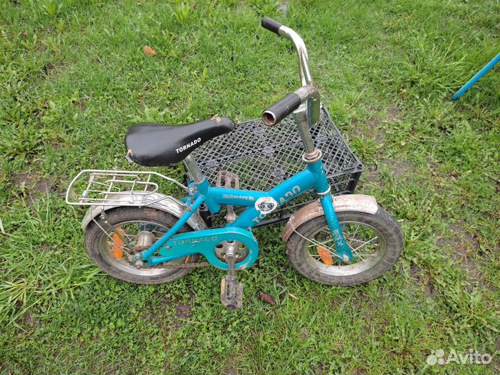 Детский велосипед (Мишка)