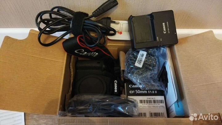 Зеркальный фотоаппарат Canon 600d kit, EFS18-55, +