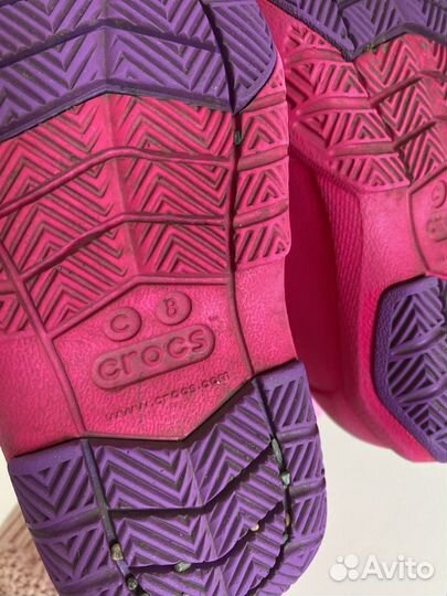 Сноубутсы crocs 25