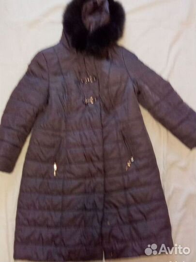 Пуховик длинный 52 54.унисекс