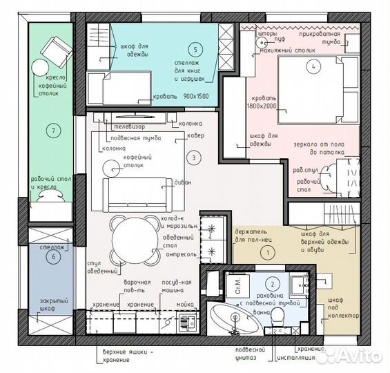 Планировочное решение