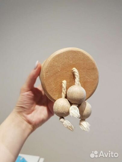 Деревянные развивающие игрушки для малышей