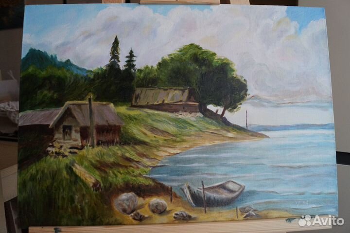 Картина холст масло