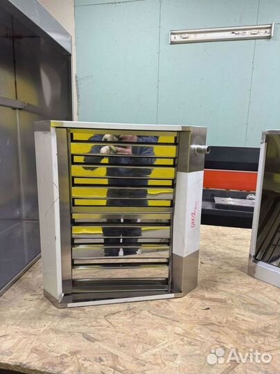 Зонт вытяжной из стали