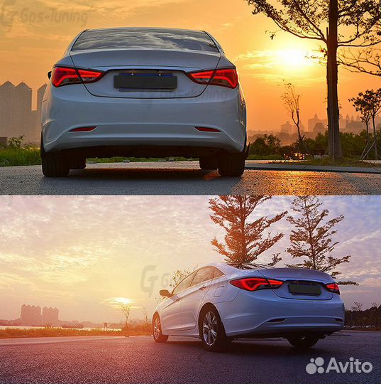 Тюнинг задние фонари Hyundai Sonata YF I45