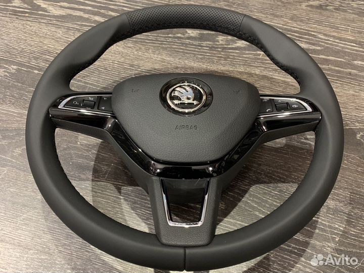 Руль с подогревом skoda kodiaq superb octavia