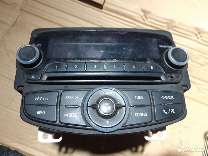 Магнитола chevrolet cruze