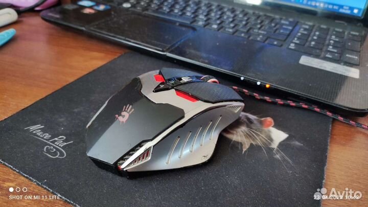 Игровая мышь a4tech б/у