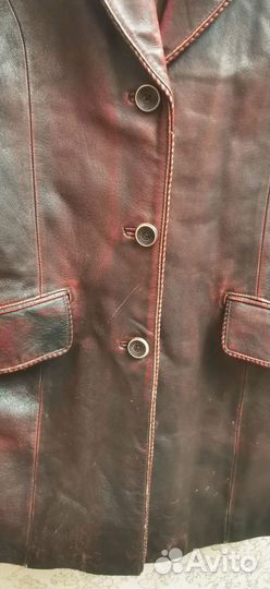 Кожаный пиджак