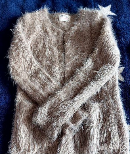 Кофта zara для девочки 128см