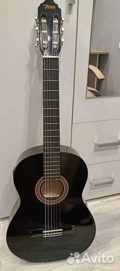 Класическая гитара 4/4 Valencia VC104 BK