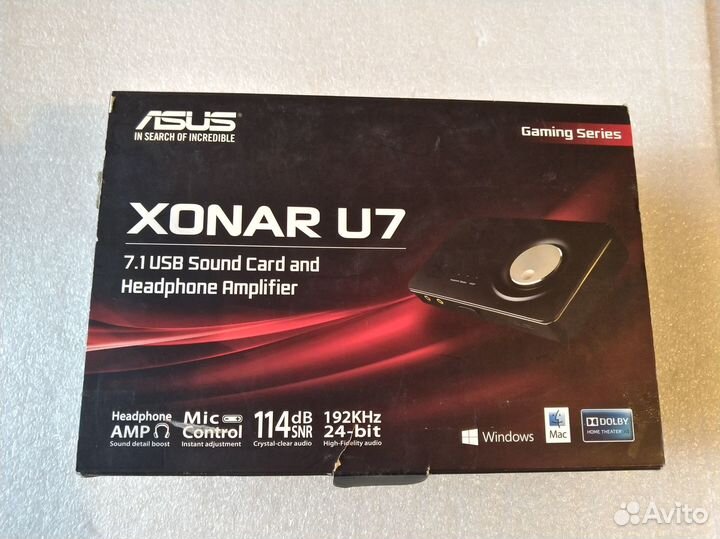 Звуковая карта asus xonar разные
