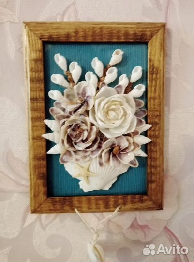 Картина из ракушек