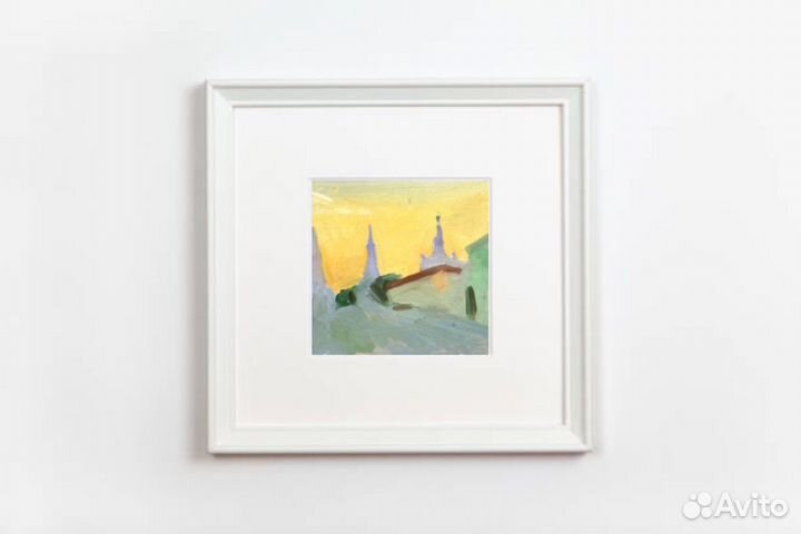 Живопись маслом этюды картина