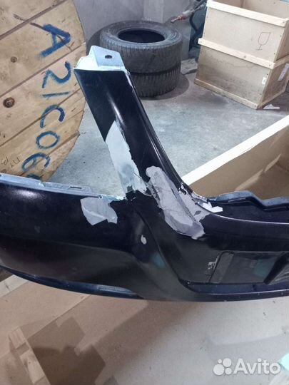 Передний бампер Альмера classic 2008г