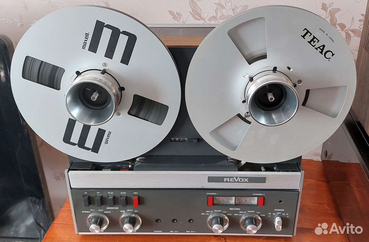 Катушечный Revox A77 Sony TC-6200