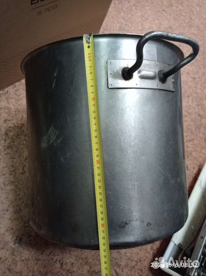 Кастрюля из нержавейки бу