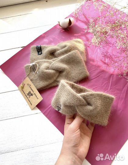 Повязка из пуха норки