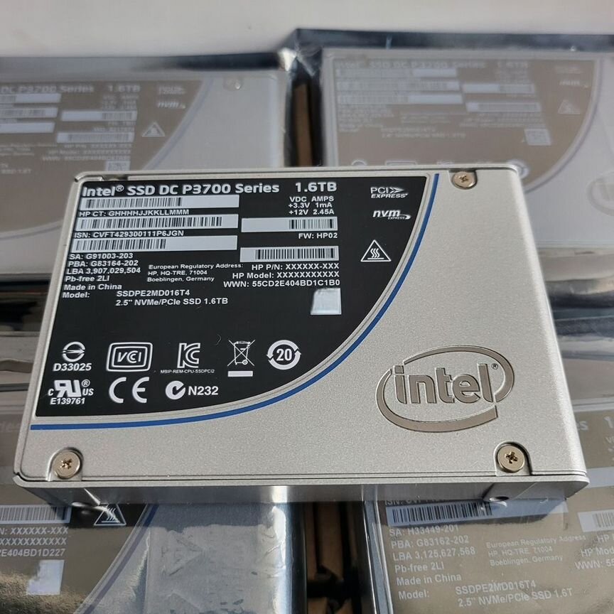 [P3700] Intel Dc /P 3700 1.6 Тб Nvme P3700