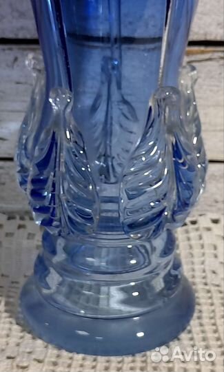 Ваза/цветное стекло/Красный май