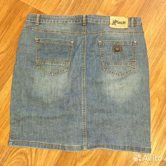 Юбка джинсовая 52 54