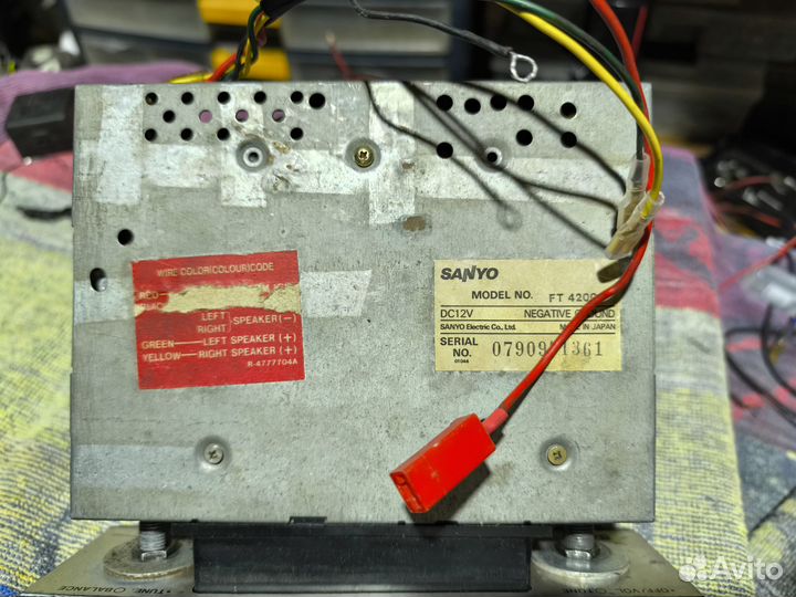Автомагнитола sanyo