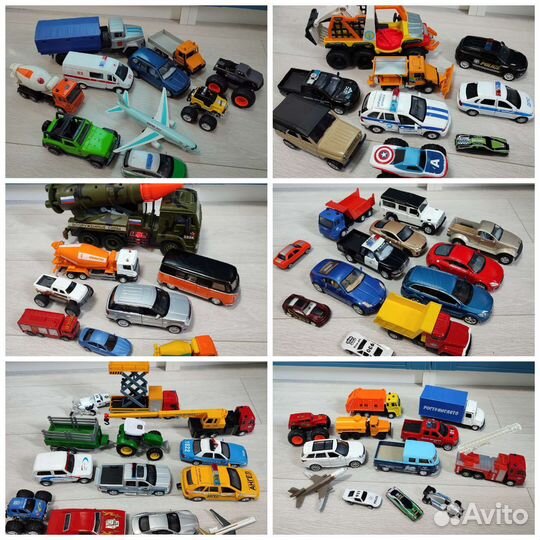 Машинки детские наборами
