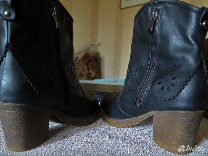 Ботильоны темн. коричневые р.36