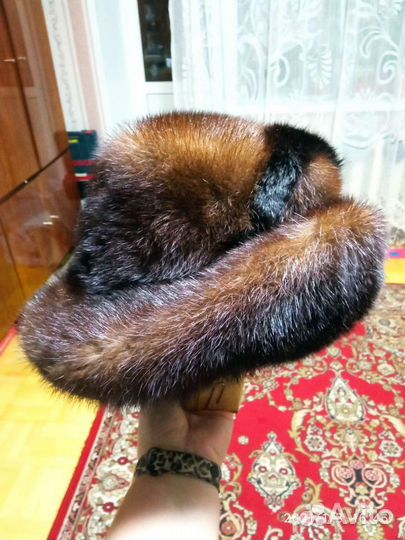 Шляпа шапка зимняя женская норковая