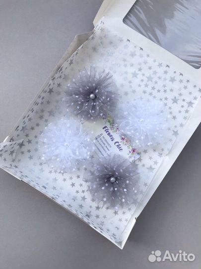 Школьные банты, резинки для волос