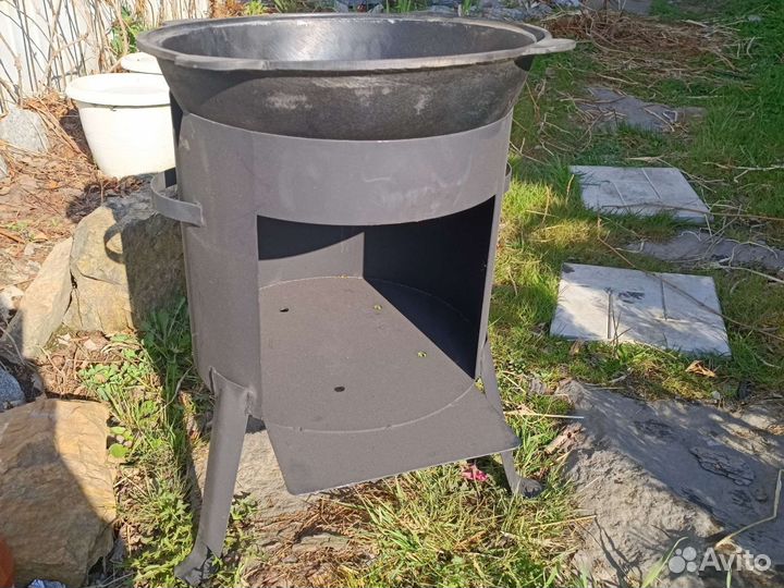 Печь под казан. Печь для казана