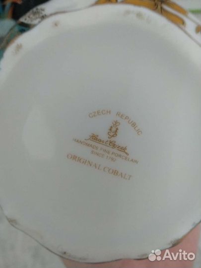 Посуда чехия сахарница