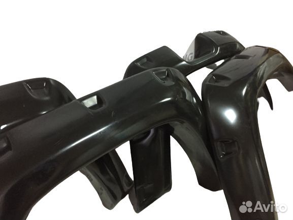 Расширители арок УАЗ Патриот с 2014-2016 г. (гляне