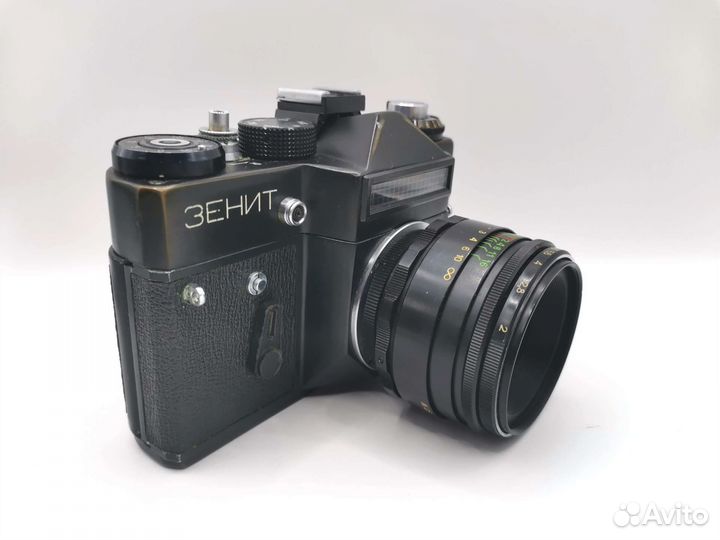 Фотоаппарат Зенит ет Helios-44-2 с кольцами СССР