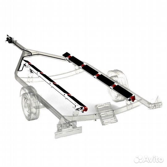 Роликовая система для лодочного прицепа (гидравл.)