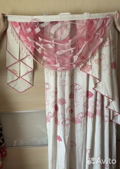 Ламбрекен и штора