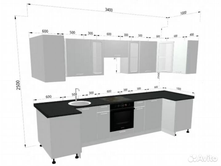 Кухонный гарнитур от производителя