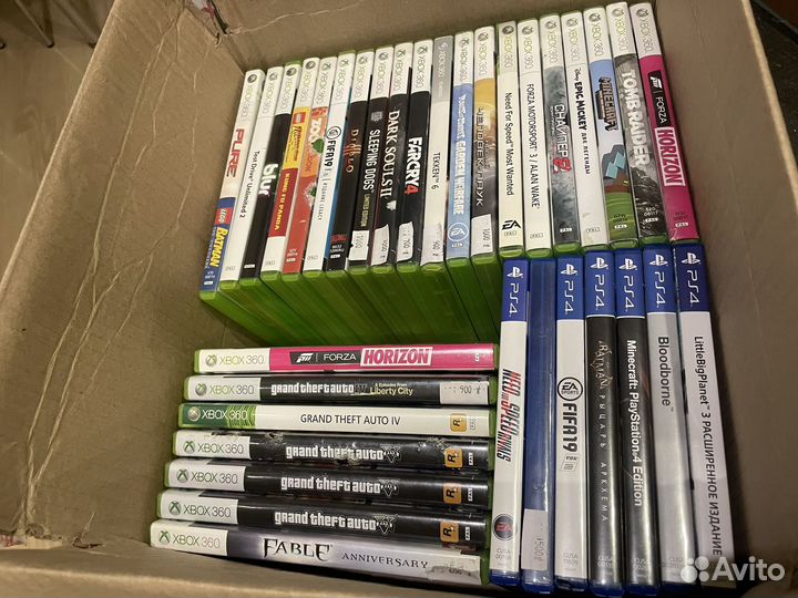 Лецинзионные диски PS3, PS4, Xbox One, Xbox 360