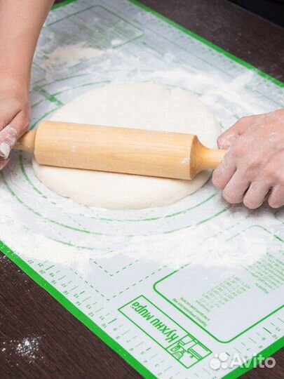 Большой силиконовый коврик 60х40см