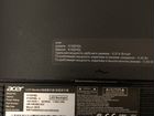 Монитор Acer k192HQL + кабель и провод объявление продам