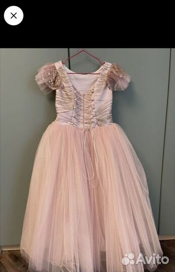 Нарядное платье для девочки 122 128