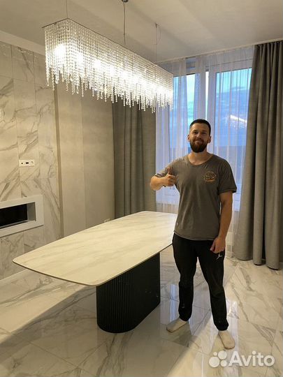 Стол на заказ из керамогранита