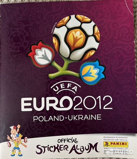 Полный альбом euro 2012 Poland-Ukraine от Panini